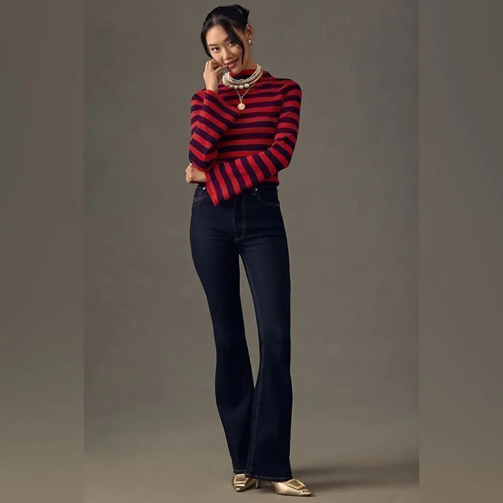 Maeve The Arlowe Bell-Sleeve Sweater By Anthropologie